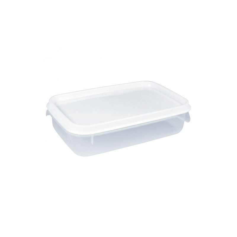 Pote de Plástico Retangular 900ml Moduline - Branco