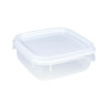 Pote de Plástico Quadrado 510 ml Moduline-Branco