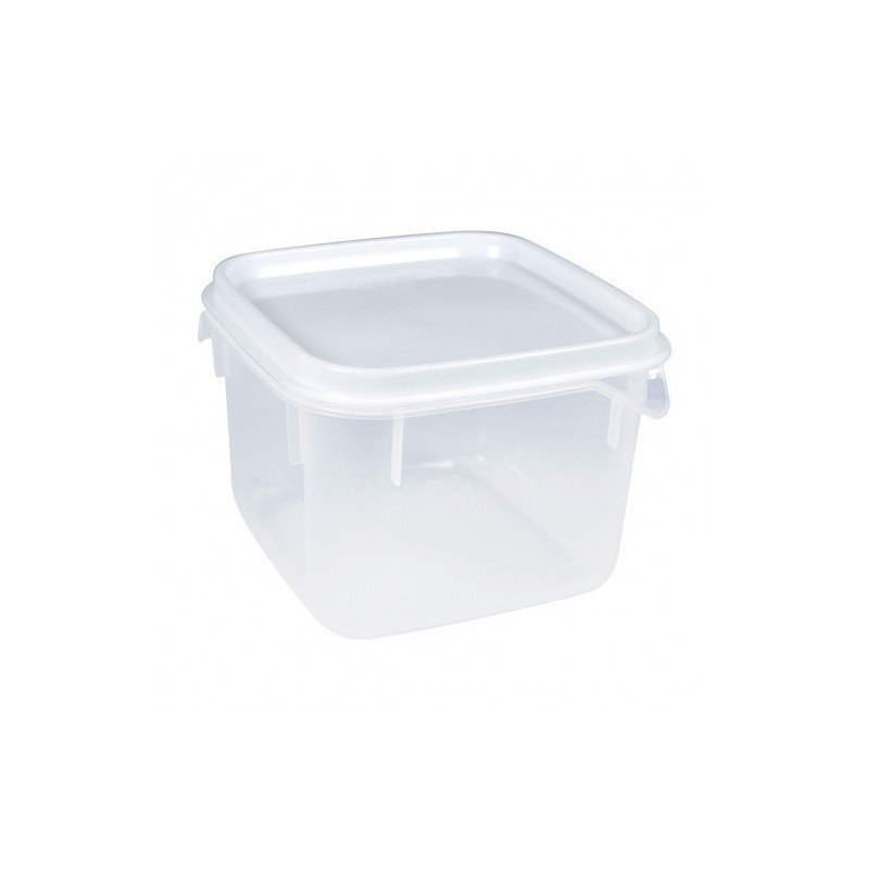 Pote de Plástico Quadrado 1,1L Moduline-Branco