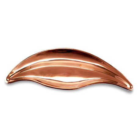 Bandeja Folha Pequena Prata - 57x23cm