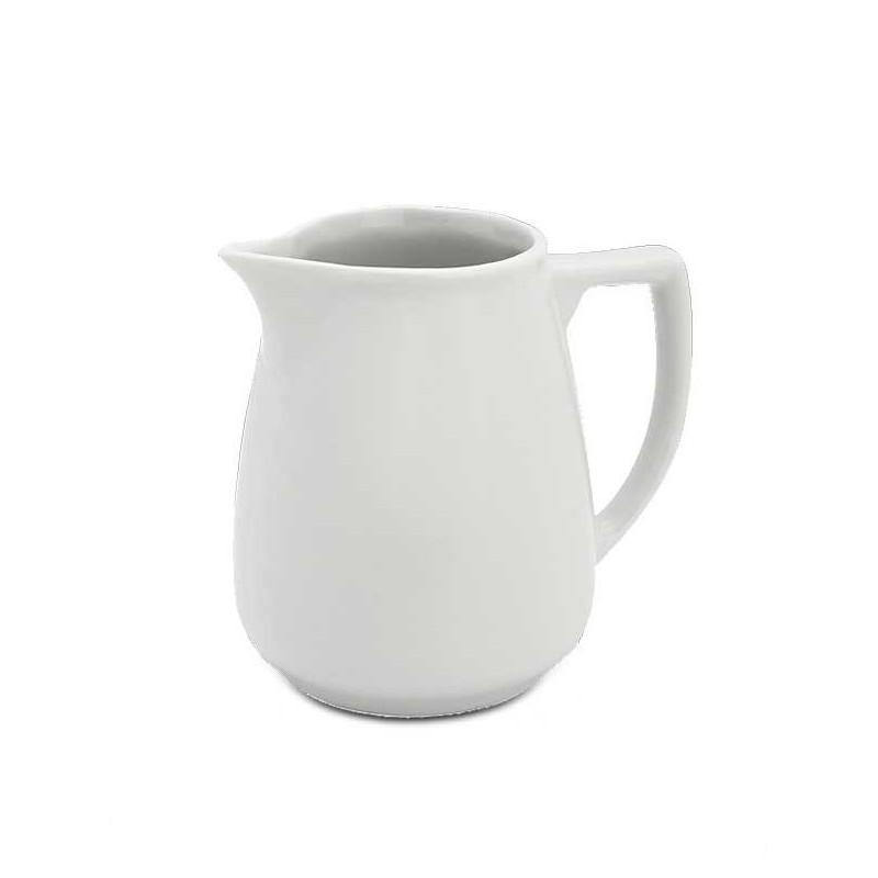 Leiteira Porcelana Branca Geni 460ml