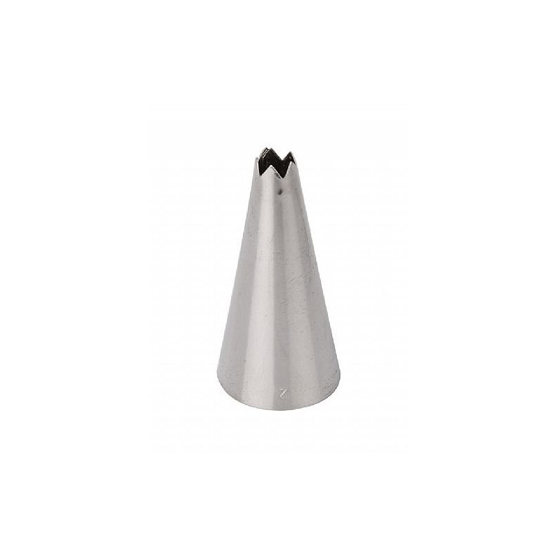 Bico para Confeitar Crespo Inox n° 0