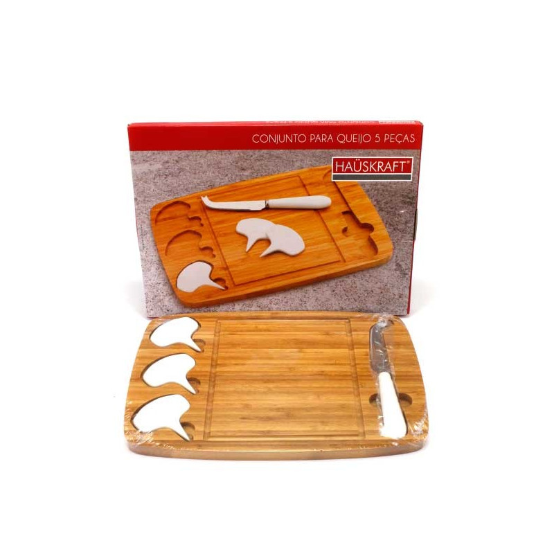 Conjunto para Queijo 5 peças
