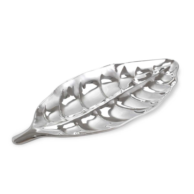 Travessa folha Maranta - 58x26x4cm