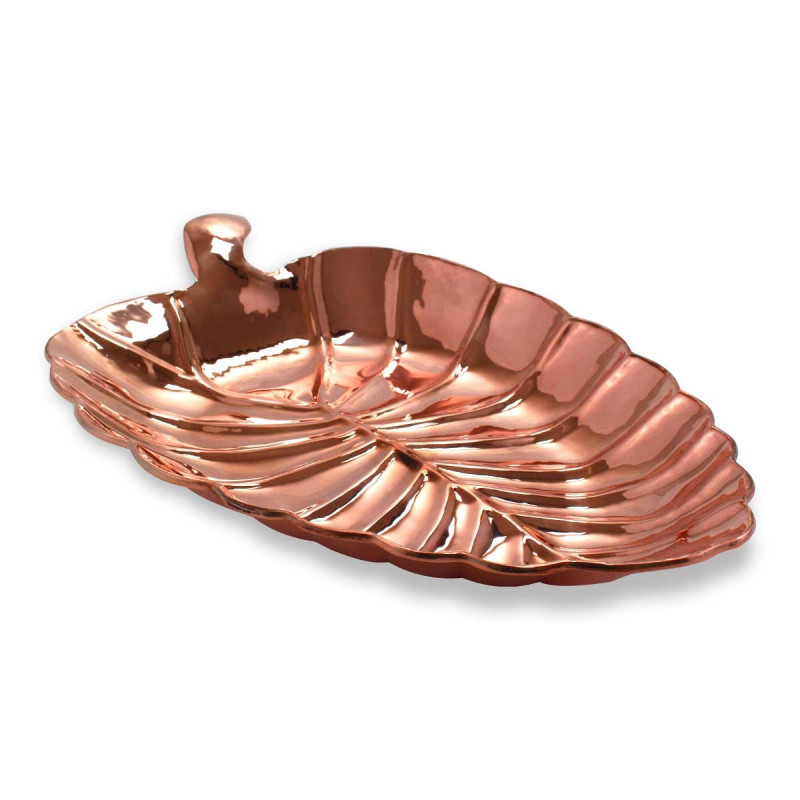 Travessa folha Taioba - 55x37cm