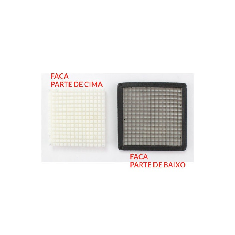 PP Macho CP/CF 6mm para Cortador de Legumes