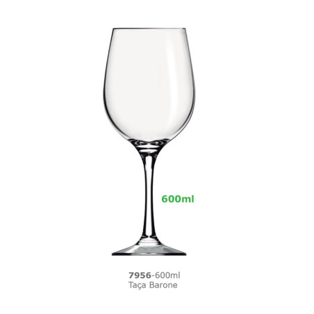 Taça Barone Degustação 600ml Nadir