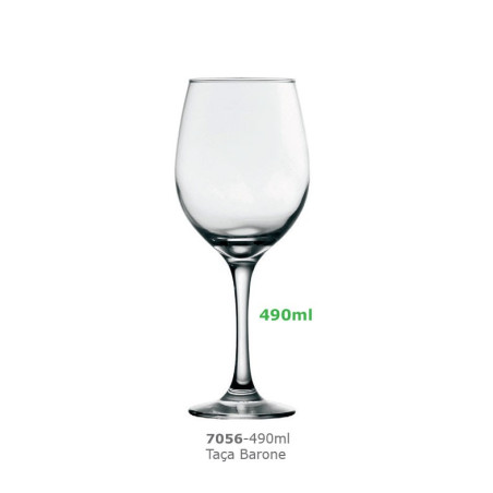 Taça Barone Vinho Tinto 490ml Nadir