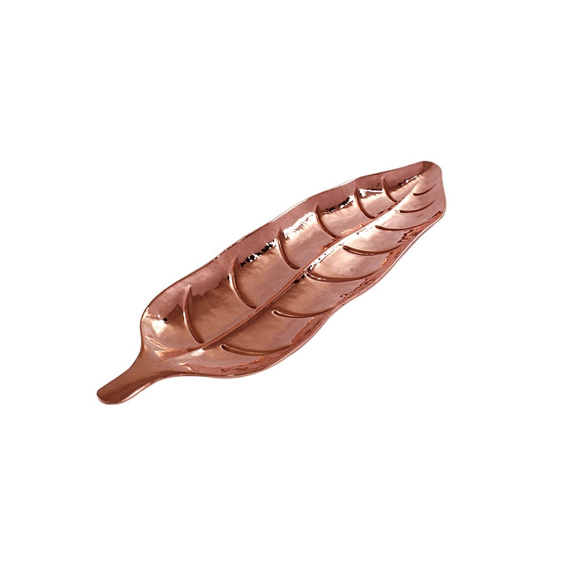 Travessa Folha Maranta gigante 86x26cm