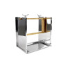 Suporte Favo mel pq. com Caixa - 44x15x5cm