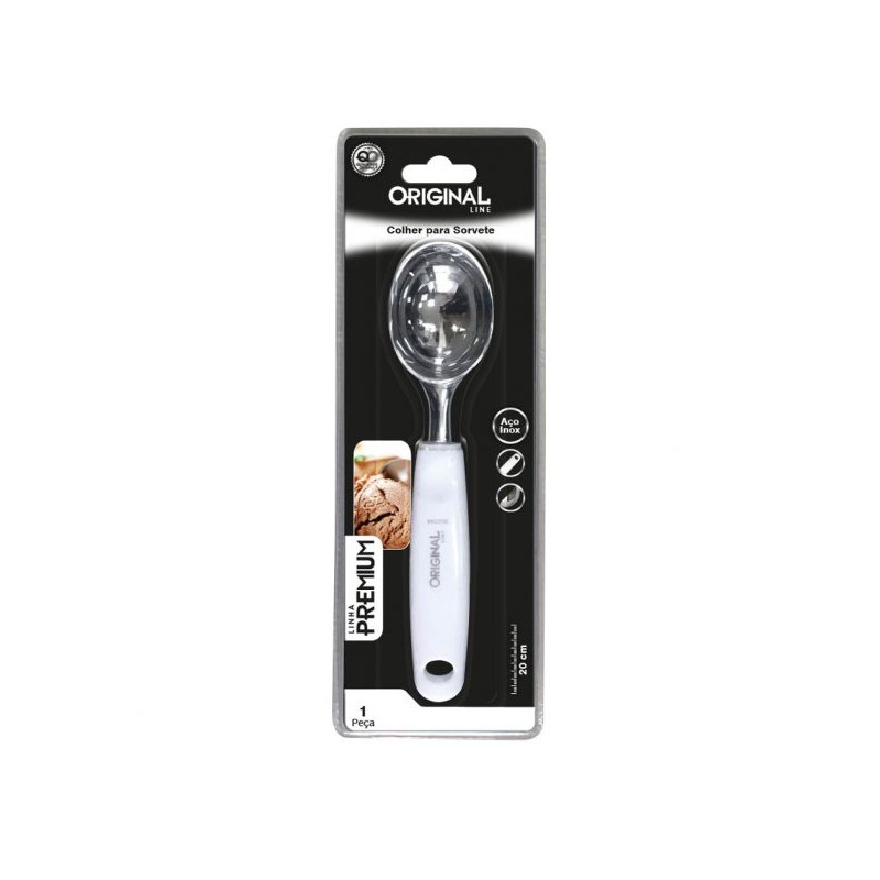 Colher para Sorvete Premium Inox 20cm