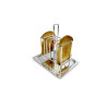 Porta Torradas para 6 Unidades - 12x7x12cm