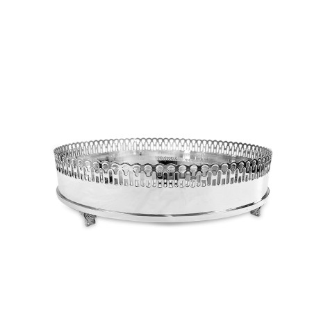 Bandeja Redonda Grade Alta - Ø40x10cm