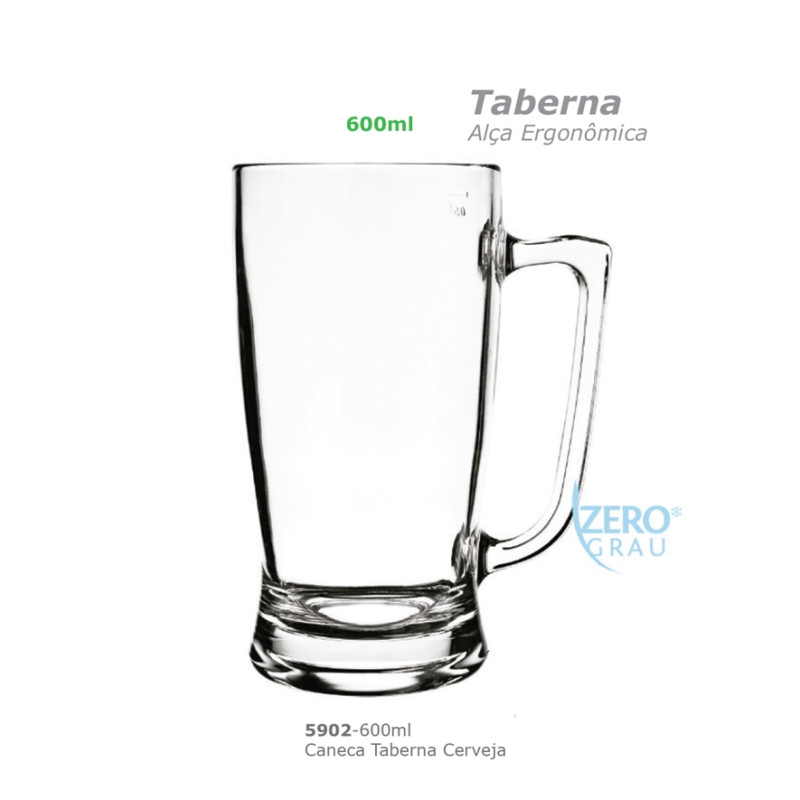 Caneca Taberna Cerveja 600ml Nadir