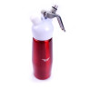 Garrafa de Chantilly Cream Whipper 500ml Vermelha