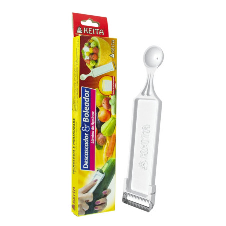 Descascador e Boleador Inox Keita