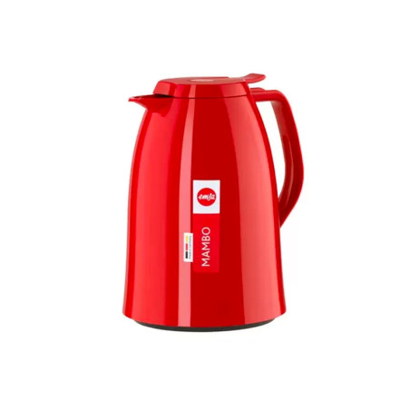 Garrafa Térmica de 1 Litro Quick Tip Mambo Gloss Emsa Vermelha