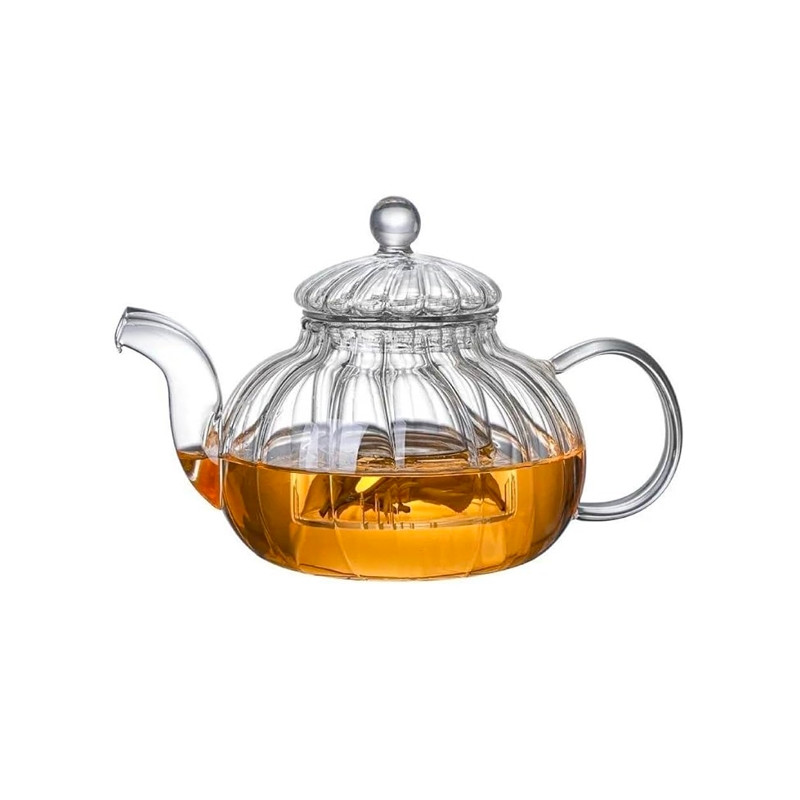 Chaleira com Infusor Vidro Borossilicato 100 ML