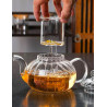 Chaleira com Infusor Vidro Borossilicato 100 ML