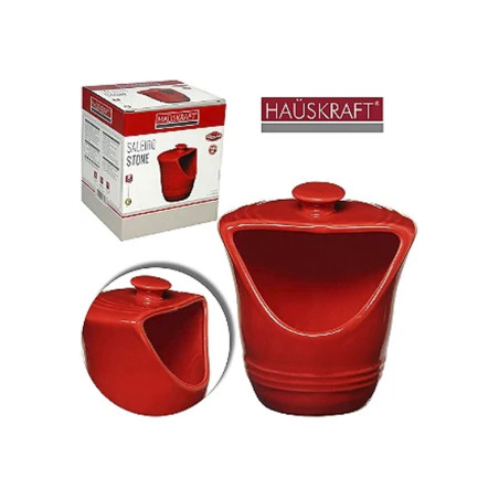 Saleiro Porcelana Vermelho