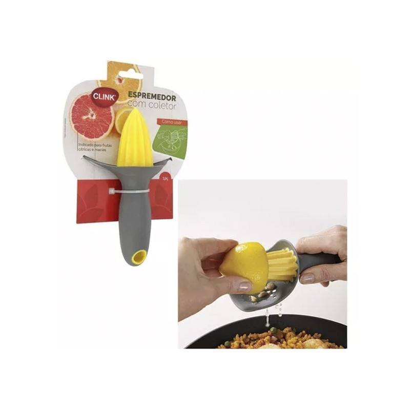 Espremedor Manual com Coletor
