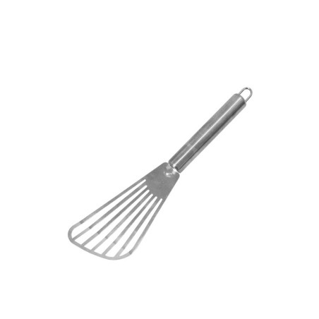 Espatula Vazada Inox Linha Luxo
