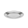 Travessa Oval Rasa Aço Inox 45 cm