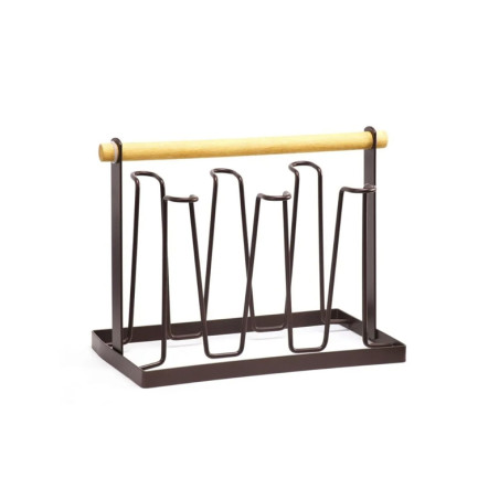 Porta Copo de Mesa Preto