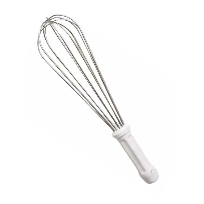 Batedor ovos tipo pera (Fuê) profissional - 40cm Cabo Branco