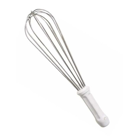 Batedor ovos tipo pera (Fuê) profissional - 40cm Cabo Branco