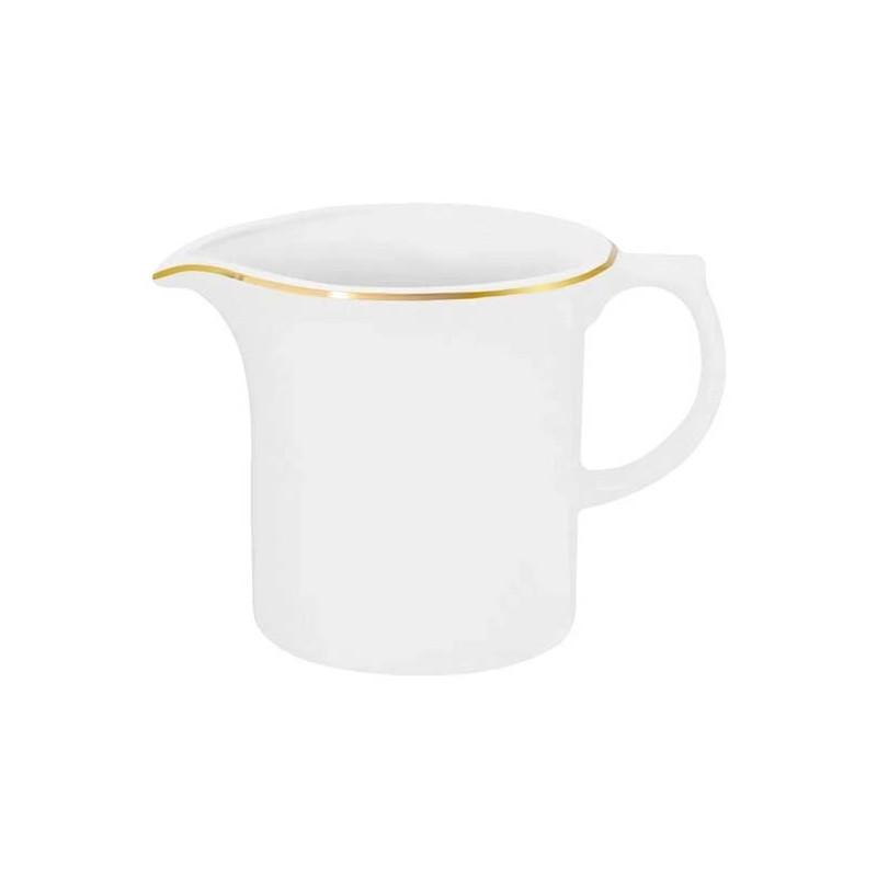 Leiteira Borda Dourada Sofia 600 ML