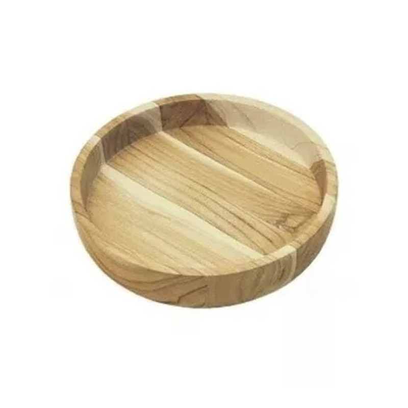 Gamela Teca Redonda 32X5 cm
