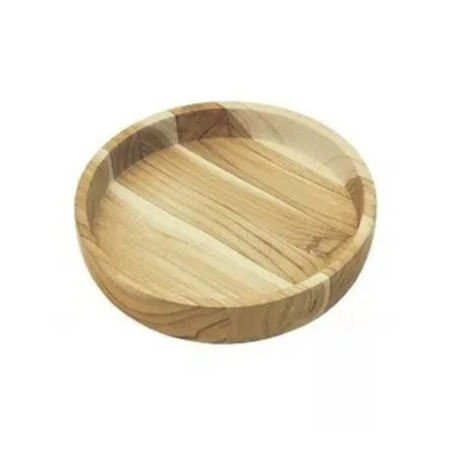 Gamela Teca Redonda 32X5 cm