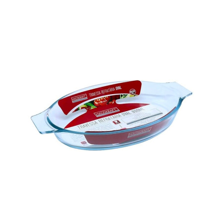 Travessa Refrataria Oval 800 ML