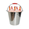 Balde com Alça Aço Inox para Garrafas 10,0L