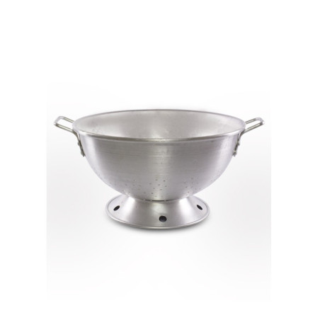 Tacho Furo Grosso c/ Pé nº 40 Alumínio Profissional Ø40cm