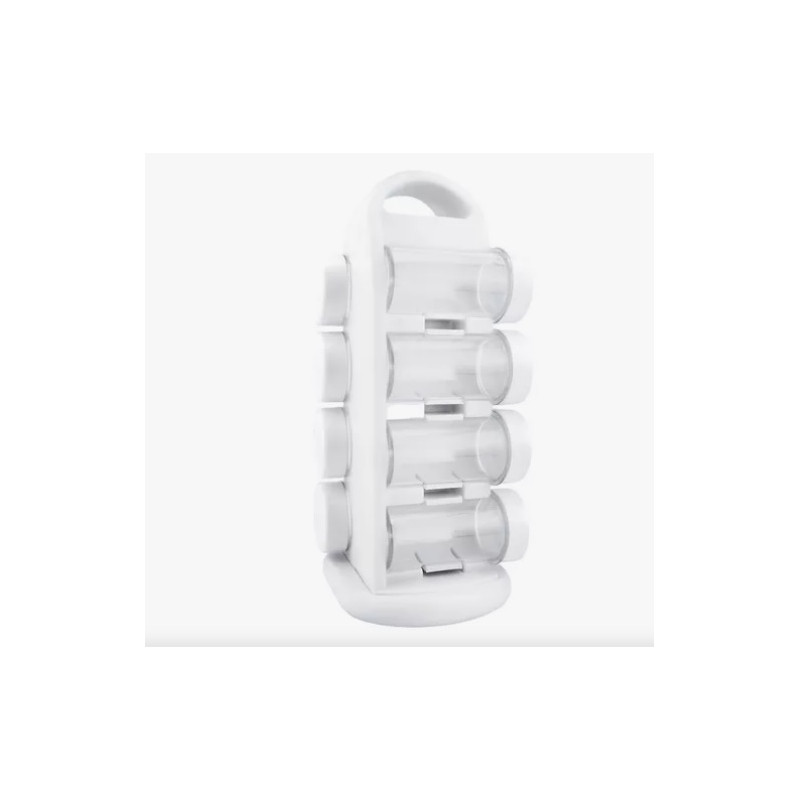 Porta Condimentos C/Base Gir. 8 Potes