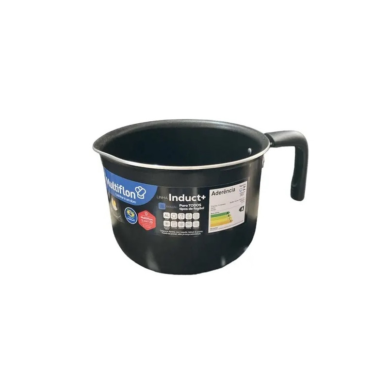 Leiteira Fervedor Antiaderente Indução 16cm