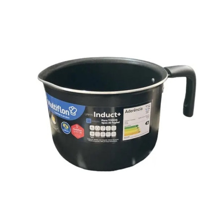 Leiteira Fervedor Antiaderente Indução 16cm