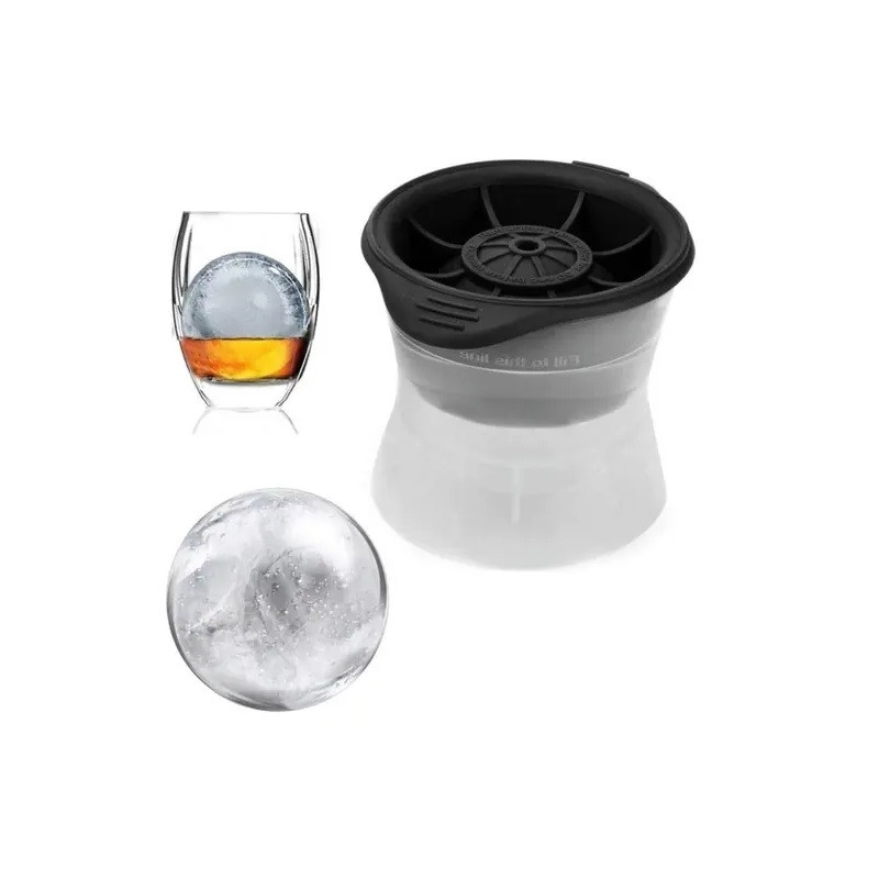 Forma de Gelo em Silicone Esférica