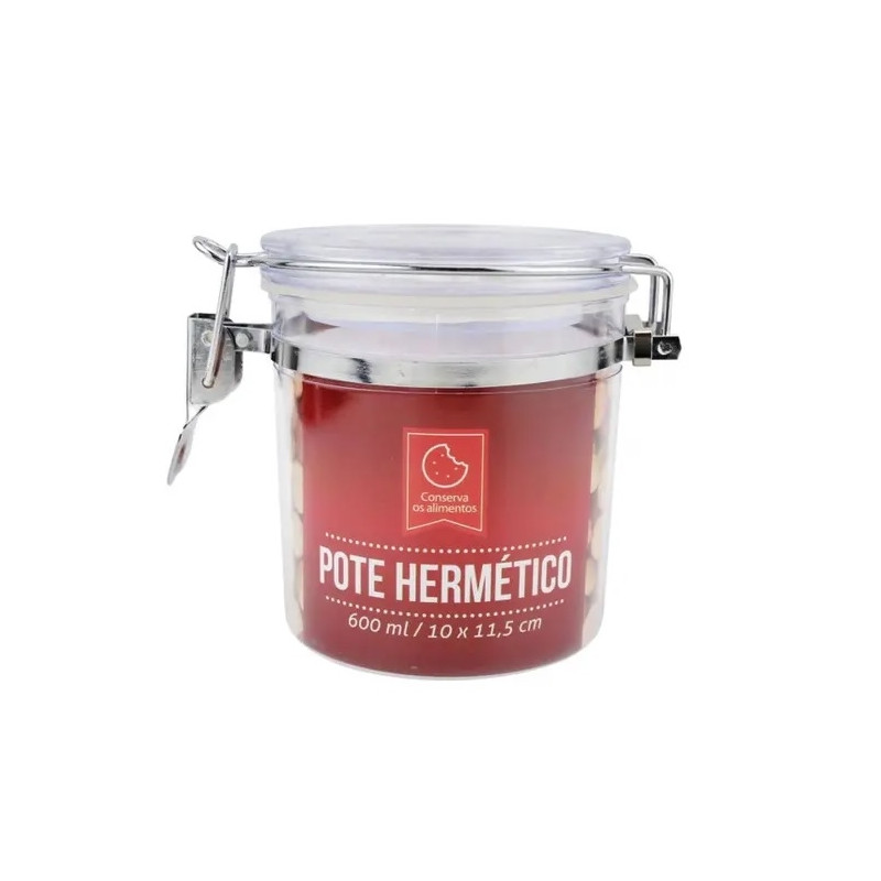 Pote Hermetico Plástico 8X10 CM
