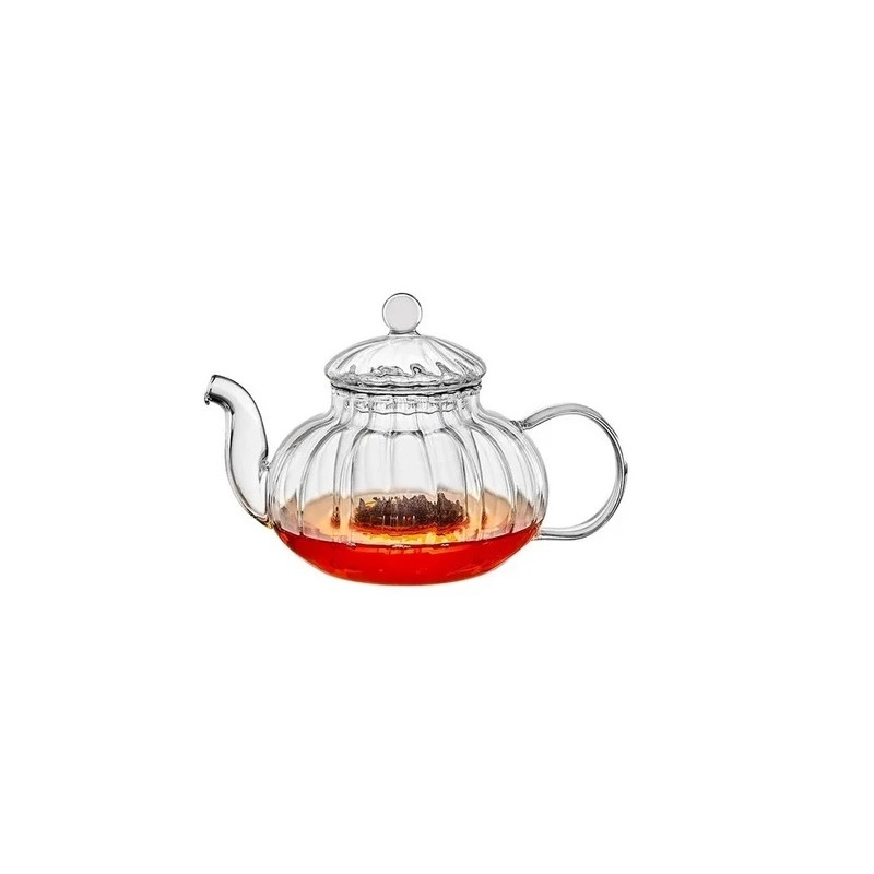 Chaleira de Vidro Com Infusor 600 ML