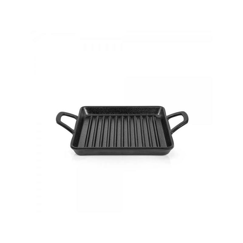 Mini Travessa Grill Quad. C/alça Black 19.3 CM