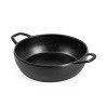 Mini Travessa Redonda C/ Alça Black 12,5 cm