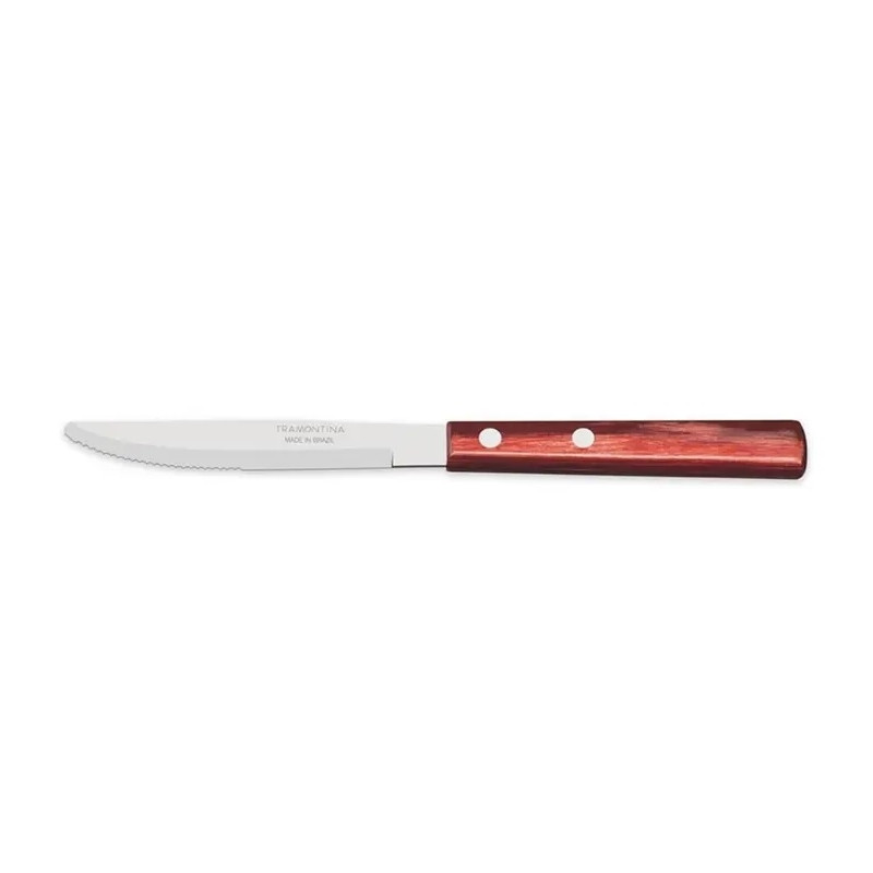 Faca De Mesa Polywood Vermelho