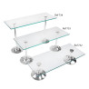Suporte prateleira com base 50x20x10cm