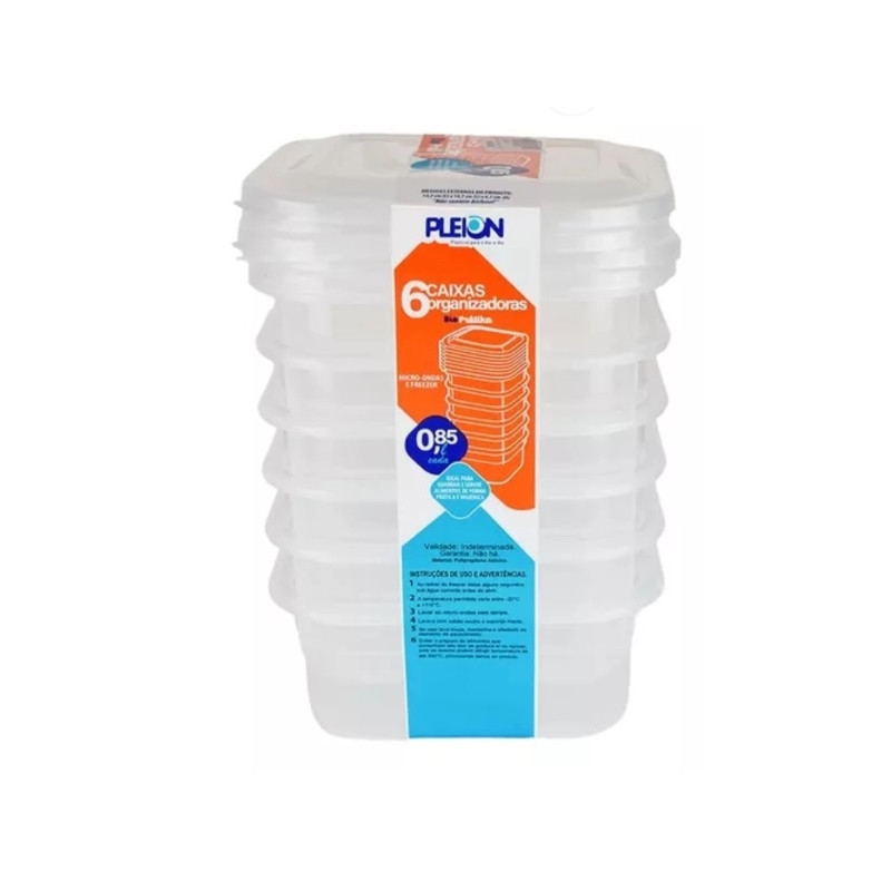 Kit De Caixa 06 PCS