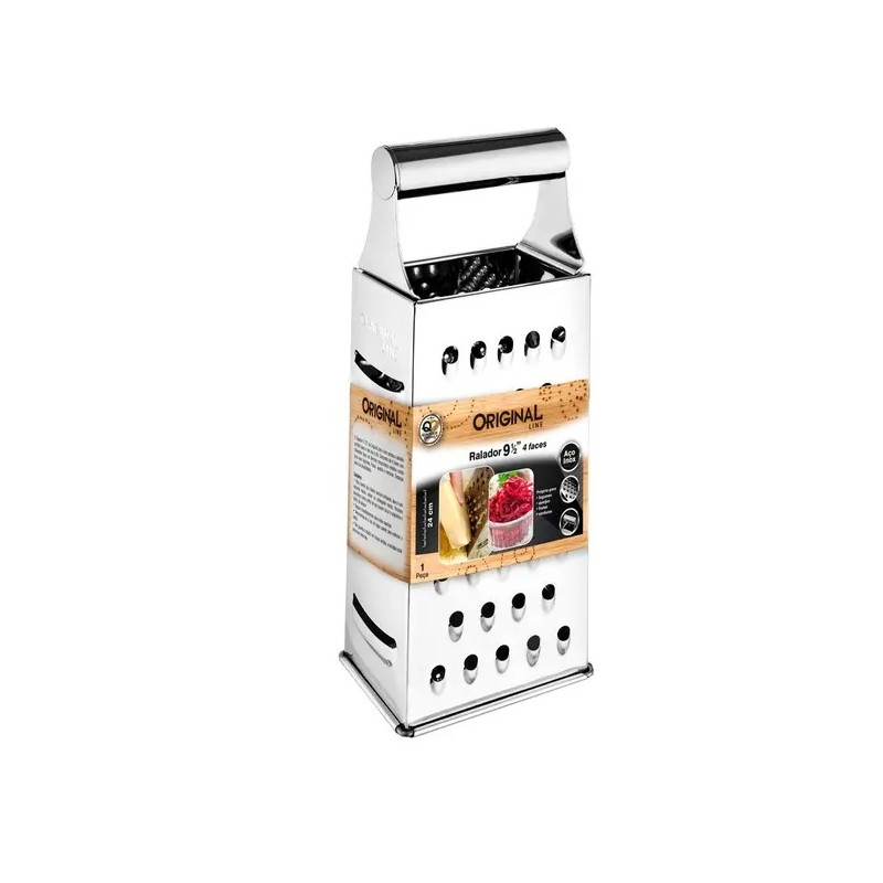 Ralador Aço Inox 4 Faces 1/2