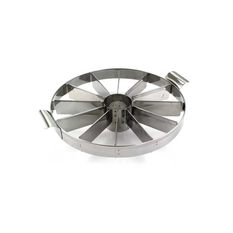 Marcador de Pudim Inox 12 pedaços com Alça