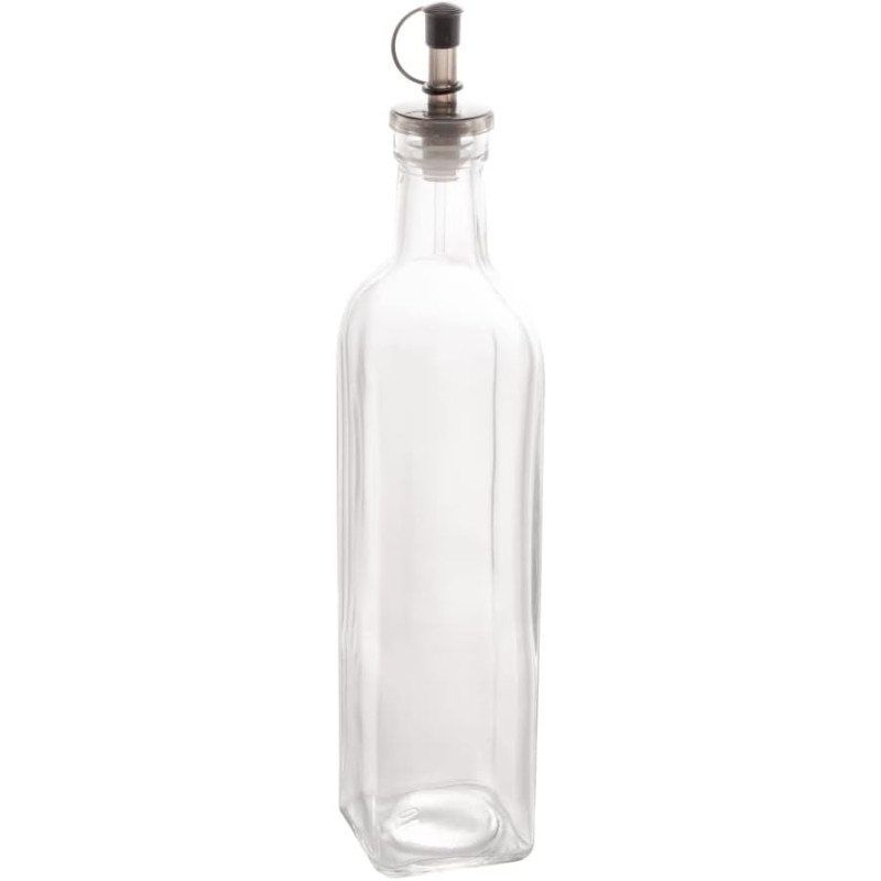Garrafa P/ Azeite De Vidro Com Tampa 500 ML